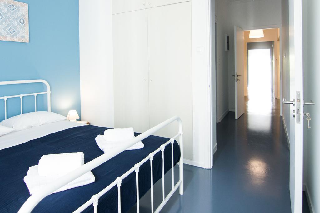 Athenian Blue - Family Apt 5' Minutes From Acropolis Museum Atenas Exterior foto